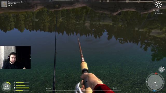 Стрим - Русская рыбалка 4 - Кидаем спиннинг на Куори смотреть онлайн