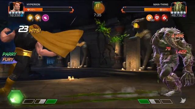 Hyperion (Incursions) vs Man-Thing смотреть онлайн