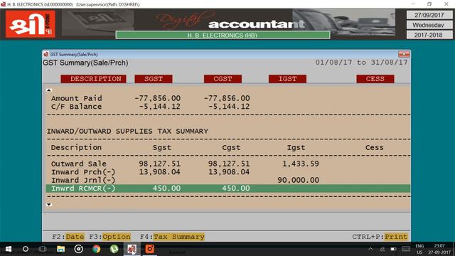 SHREESAVA GST HELP TAX SUMMARY & HAVALA смотреть онлайн