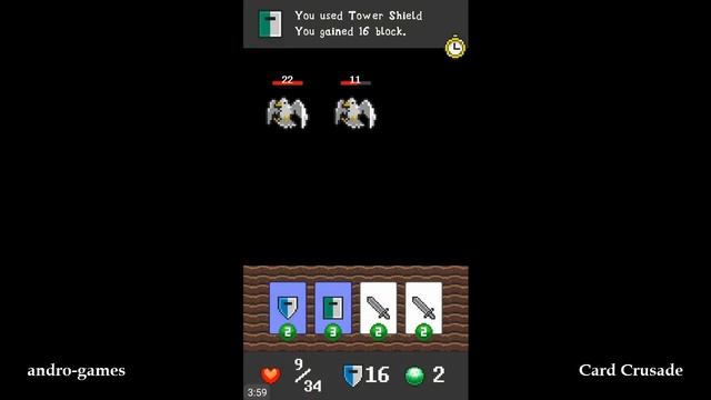 Card Crusade (by Pollywog Games) - card game for android and iOS - gameplay. смотреть онлайн