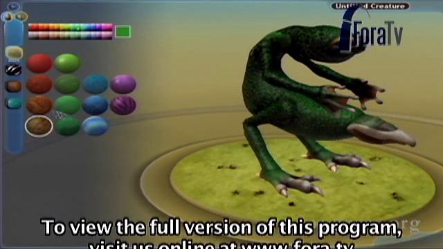 Will Wright and Brian Eno - Spore Creature Demo смотреть онлайн