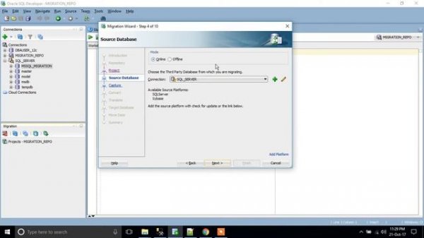 How to Migrate SQL Server Database to Oracle  using Oracle SQL Developer