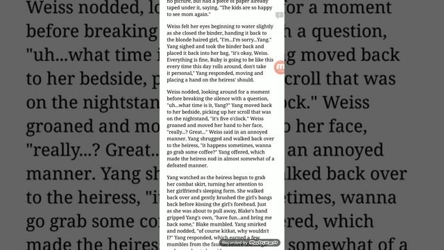 RWBY Fanfiction Reading "I Need You So Bad" Pt.5 by PrismaticBumbleby смотреть онлайн
