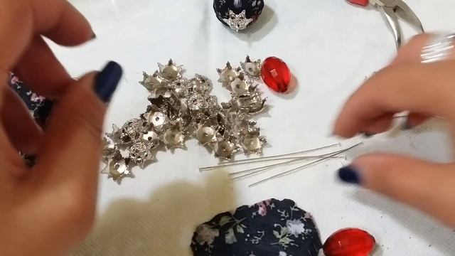 DIY - Perle di stoffa collane shabby chic - perla finta di alluminio смотреть онлайн