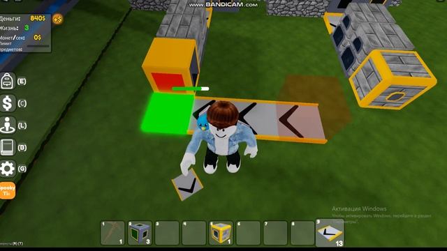 играем в блочный магнат Roblox! Строим лучшую ферму камня смотреть онлайн