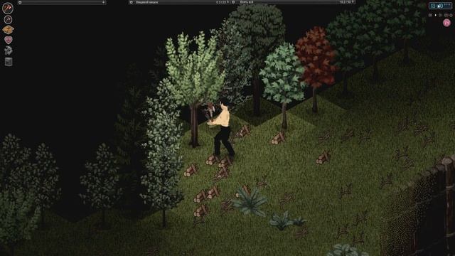 Project Zomboid постройка забора. смотреть онлайн