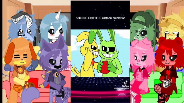 •{Реакция smiling critters на тт/Лайк}• |Smiling critters react to tt/Like| смотреть онлайн