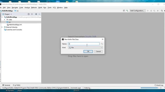 Kotlin Tutorial - 4 - Hello World Program using Intellij IDE смотреть онлайн