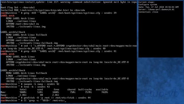 Arch Linux installs fine from archlinux-2018.07.01-x86_64.iso (kernel 4.17.3-1) смотреть онлайн