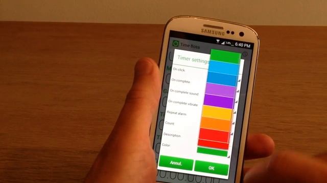 Time Boss: timer and stopwatch app for Android смотреть онлайн