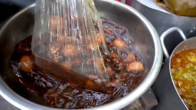 Evening Street Food, Various Dinner Street Food, Real Food For Real Life @ Chhbar Ampov Market