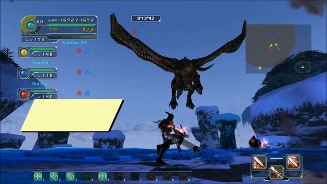 PSO2MOD - Frozen Gryphon Area смотреть онлайн