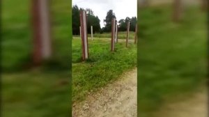 Отзыв клиента. Забор на забивных ж/б сваях