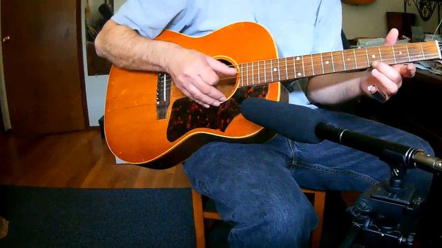 Gibson LG1 -Open G tuning slide 80/20 strings смотреть онлайн