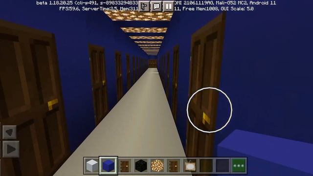 Minecraft закулисье уровень 21 Пронумерованы двери The backrooms level 21 Numbered doors. смотреть онлайн