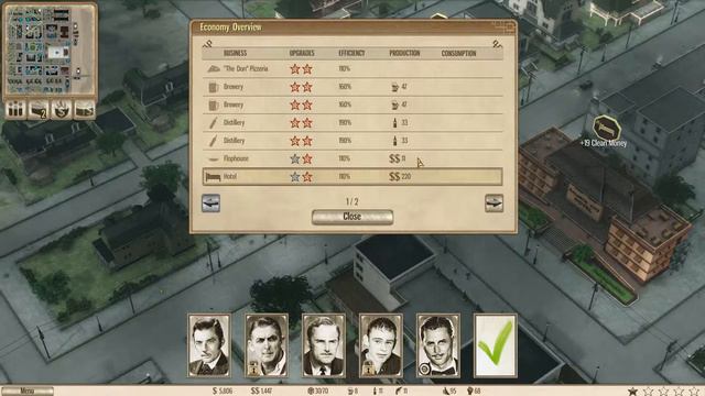 Lets Play Omerta - City Of Gangsters 58 - Straighten Up & Flying Right смотреть онлайн