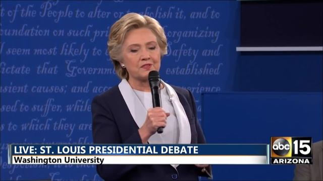 Presidential Debate - DT: Bc you'd be in jail! - Hillary Clinton vs. Donald Trump смотреть онлайн