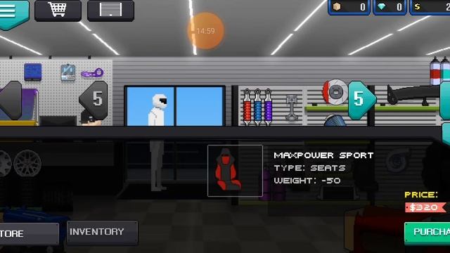 Обзор на мою супер быструю машину в Pixel car racer. Как сделать машину для коротких гонок. смотреть онлайн