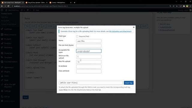 Drag & Drop Multiple Files Upload Field in WordPress | Advanced Files Attachment in WP Contact Form смотреть онлайн