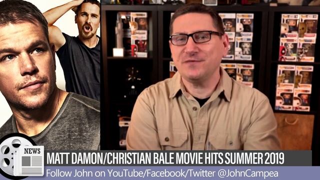 Matt Damon/Christian Bale Movie Hits Summer 2019 смотреть онлайн