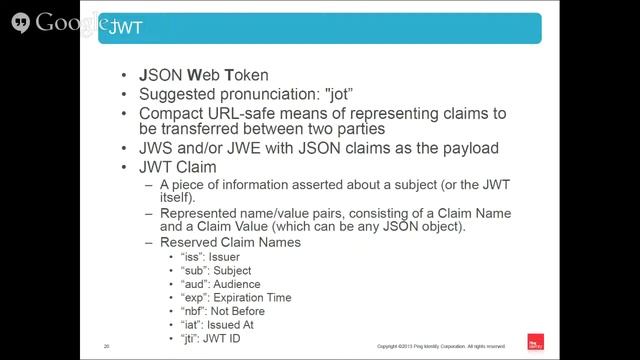 OWASP Vancouver - Introduction to emerging JSON-based ID and Security protocols смотреть онлайн