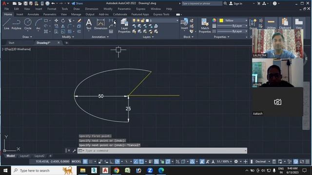 #22| AutoCAD| Complete Ellipse with all exercises (Centre, Axis end, Elliptical Arc) & Stretch-S смотреть онлайн