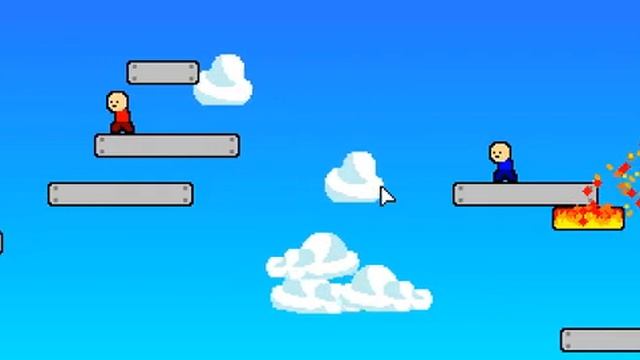 Игра Sky Jump (2 Упоротых поцыка) Моя первая победа смотреть онлайн