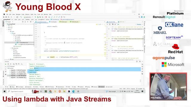 2023/01/10 - Young Blood X - Using lambda with Java Streams смотреть онлайн