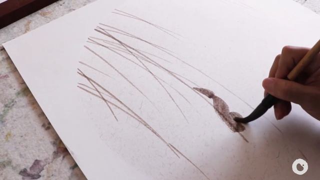 Chinese Painting | Paint the Solar Terms - Insects Awaken『水墨·惊蛰』 смотреть онлайн