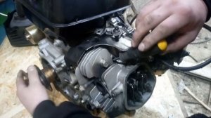 Lifan 190fd#лифан 190f,зазоры на клапанах