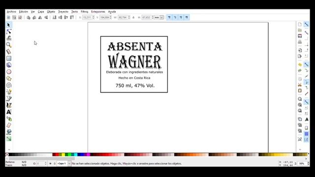 Hacer etiquetas para licores artesanales con INKscape смотреть онлайн