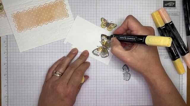 Stampin’ Up! Butterfly Brilliance Follow Your Dreams Card Tutorial смотреть онлайн