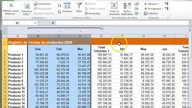 Agrupar. Esquema en Excel 2010 смотреть онлайн