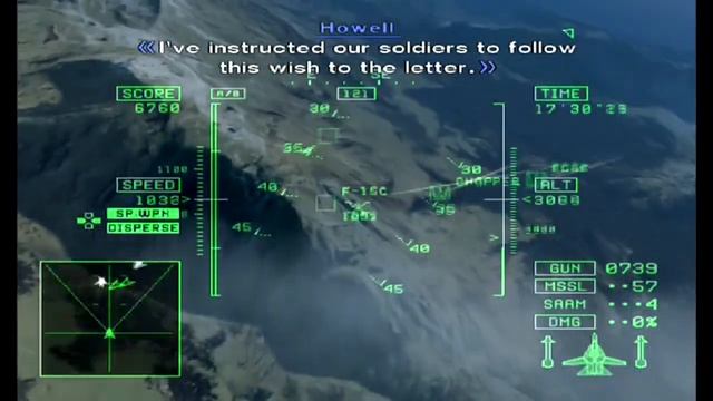 Mission 10: Blind Sport (Ace Difficult) - Ace Combat 5 Playthrough смотреть онлайн