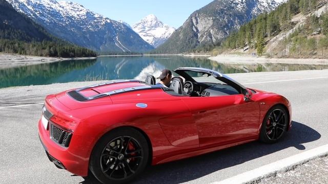 THE ULTIMATE SUPERCAR DROPTOP DUO? - 2018 R8 RWS 1of999 / 2011 R8 ABT GT-S $350K! - In the Alps смотреть онлайн