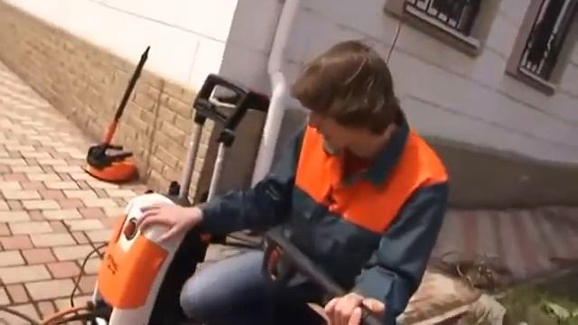 Мойка STIHL RE 118 смотреть онлайн