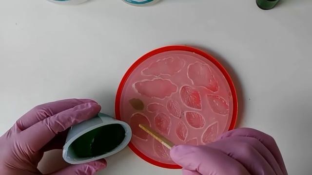 Силиконовая форма малиновых листочков для эпоксидной смолы смотреть онлайн