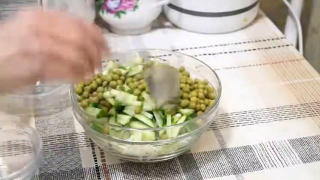 ПОСТНЫЙ ВЕГЕТАРИАНСКИЙ САЛАТ #салат