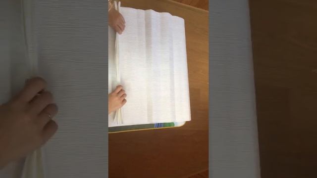 Как сделать бумажные жалюзи из остатков обоев? Очень легко! Смотрите и убедитесь в этом. смотреть онлайн