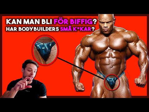 Kan Man Bli FÖR Biffig? Har Bodybuilders Små? - Gullers Reagerar