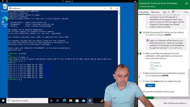 Use Remote Access Technologies | CertMaster Lab Virtual Workbench Lab смотреть онлайн