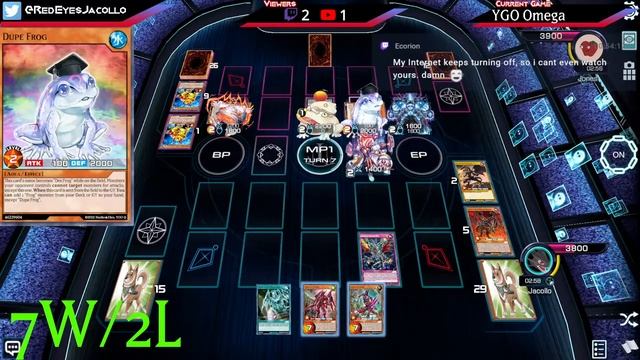 Deck Month Stream #1 - 7 Axis Red-Eyes Duels! - YGO Omega смотреть онлайн