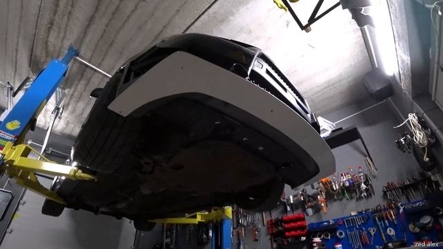 Сплиттер переднего бампера Accolade GT400 Lancer X