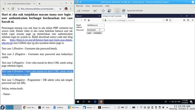 User auth basic training using PHP MySQL смотреть онлайн