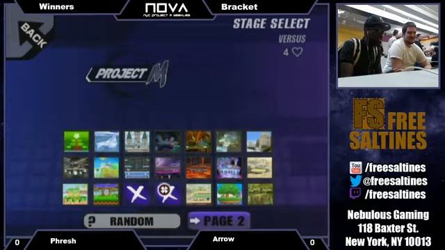 NOVA #3 Winners Bracket - Phresh (Ice Climbers) vs Arrow (Snake) смотреть онлайн