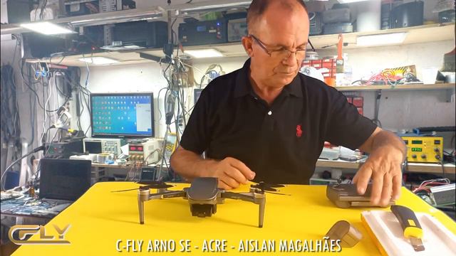 DRONE C-FLY ARNO SE SOFREU UMA QUEDA E O GIMBAL DEIXOU DE ESTABILIZAR E DRONE SEM ESTABILIDADE TOTA смотреть онлайн