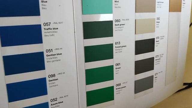 ORACAL 651 Intermediate Cal - Color Chart HD Preview - B3 KL Malaysia смотреть онлайн
