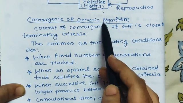 Generation cycle and Convergence of Genetic Algorithm смотреть онлайн