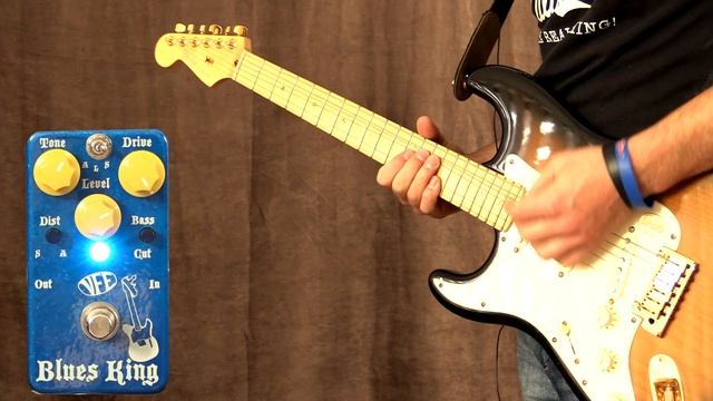 VFE Blues King Overdrive Pedal Demo смотреть онлайн