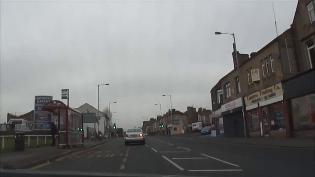 A short car ride & drive through Bradford, UK - 19th December 2012 смотреть онлайн